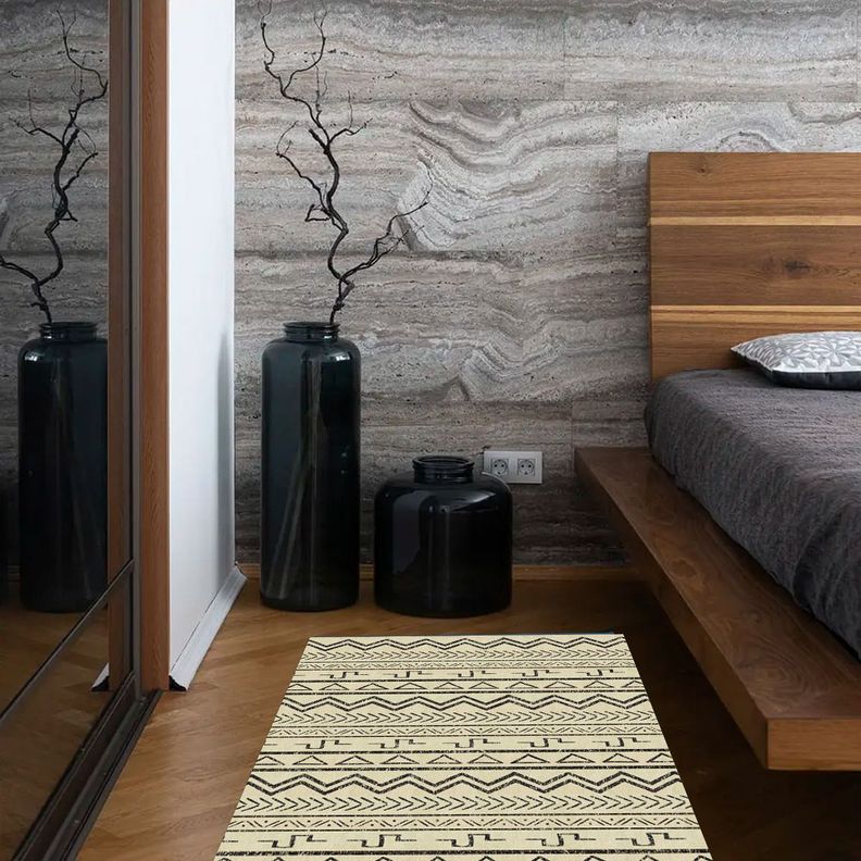 Alfombra Vinílica Living  Kai Pacha 140x180 cm-3