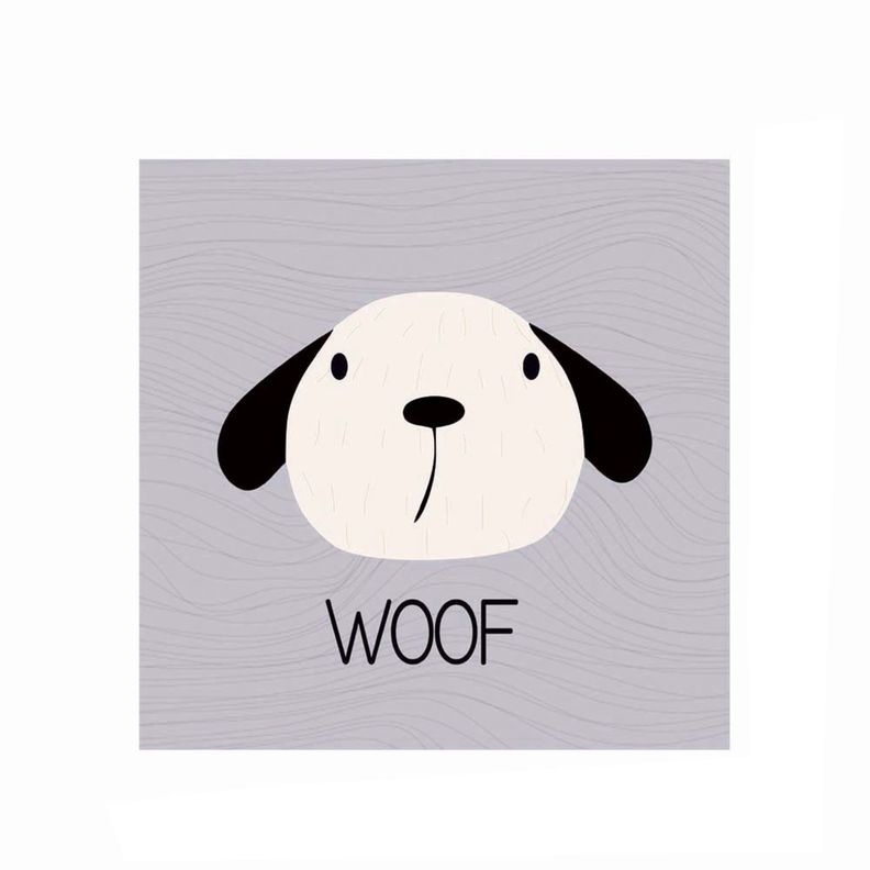 Alfombra Vinílica Pet Woof Antideslizante 70x70 cm-0
