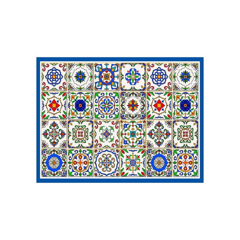 Alfombra Vinílica Cocina Baldosa Española 140x180cm-0