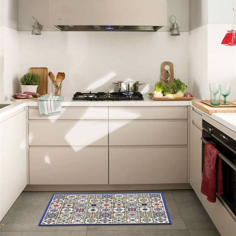 Alfombra Vinílica Cocina Baldosa Española 140x180cm-4