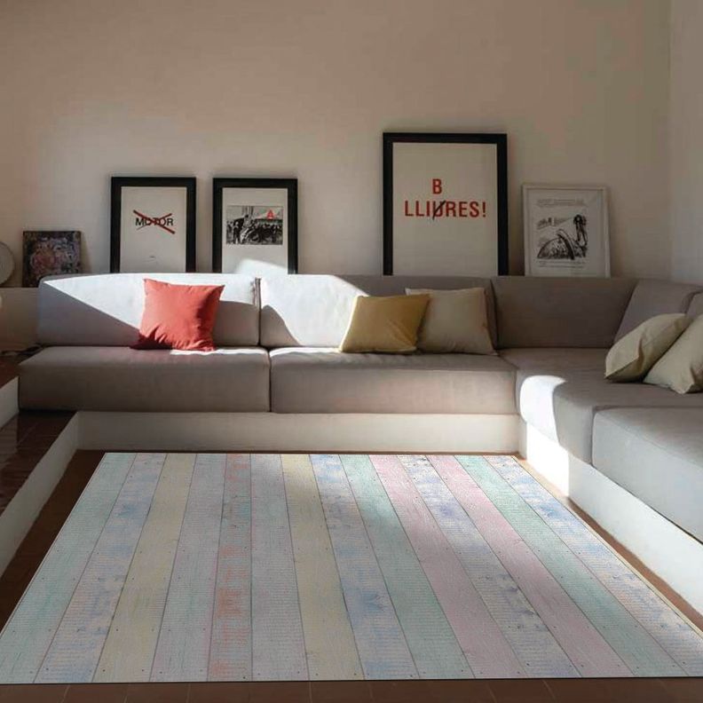 Alfombra Vinílica  Madera Vintage Venecia 140x220 cm-7