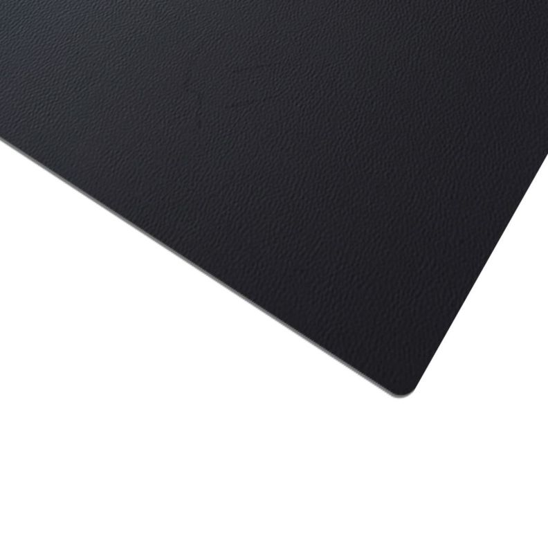 Set 4 Individuales De Mesa Ecocuero Warrior Negro-1