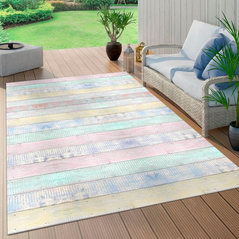Alfombra Vinílica  Madera Vintage Venecia 50x70 cm-6