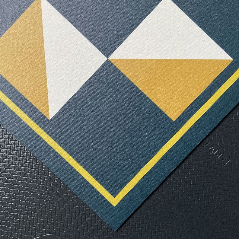 Alfombra Vinílica Living  Tablero Mustard 140x220 cm-9
