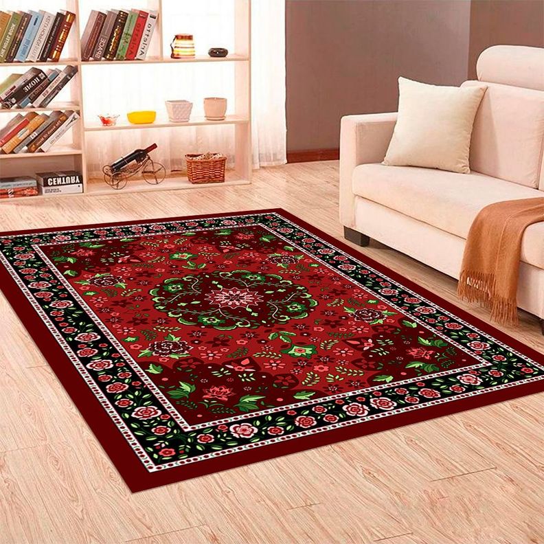 Alfombra Vinílica Living  Boteh 140x220 cm-1