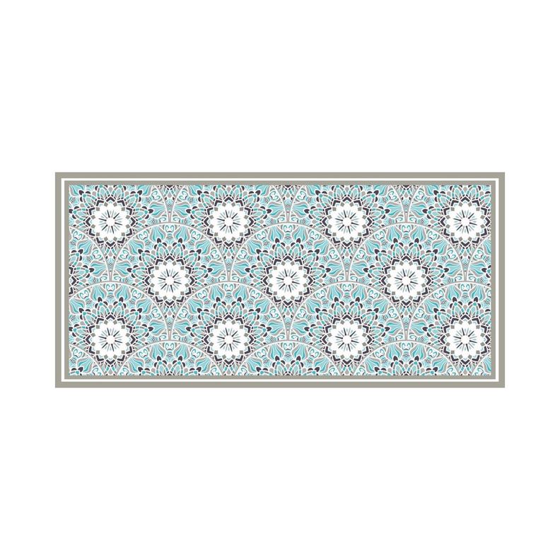 Alfombra Vinílica Living  Mandala Flor 140x160 cm-7
