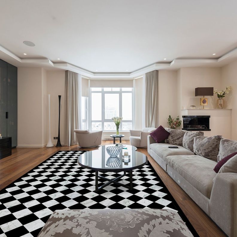 Alfombra Vinílica  Rombo Dama Medium Marble 140x180 cm-9