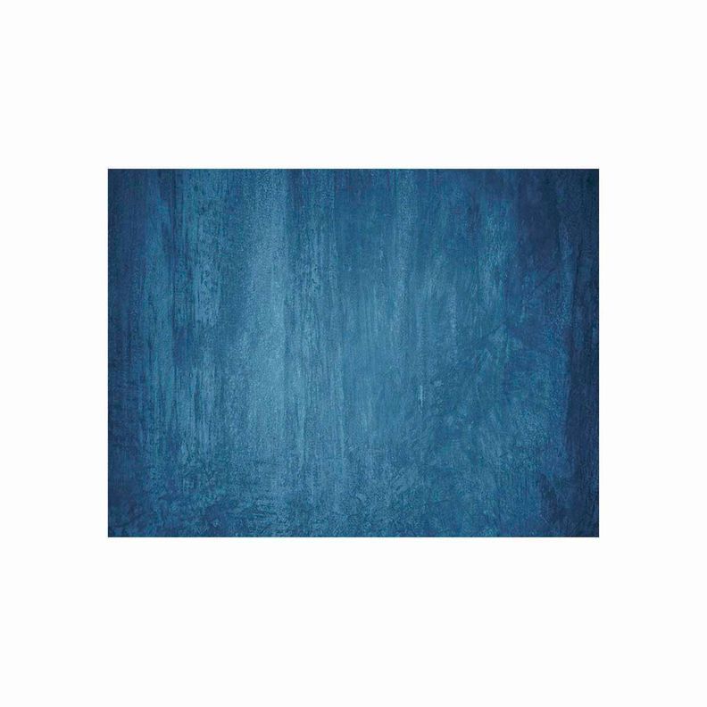 Alfombra Vinílica Baño Cocina Cemento Azul 140x220 cm-0