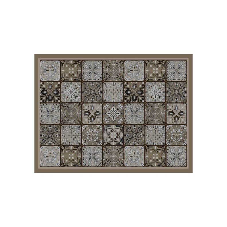 Alfombra Vinílica Cocina Baldosa Ligure 140x220 cm-0