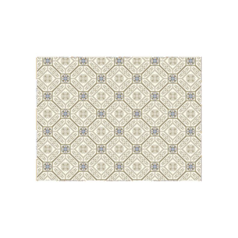Alfombra Vinílica Cocina Baldosa Portofino 140x160 cm-0