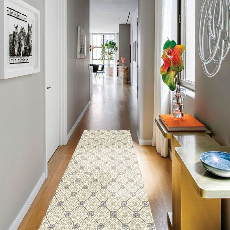 Alfombra Vinílica Cocina Baldosa Portofino 140x160 cm-7
