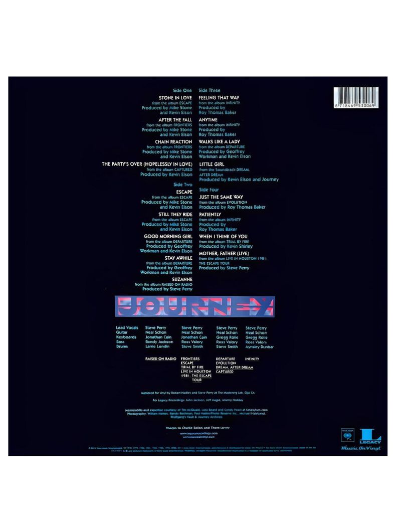 Vinilo - Journey - Greatest Hits 2-1