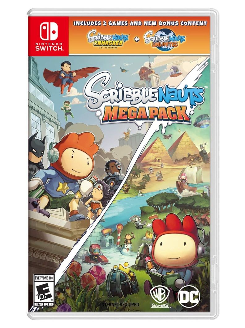 Videojuego Scribblenauts Mega Pack - Nintendo Switch-0