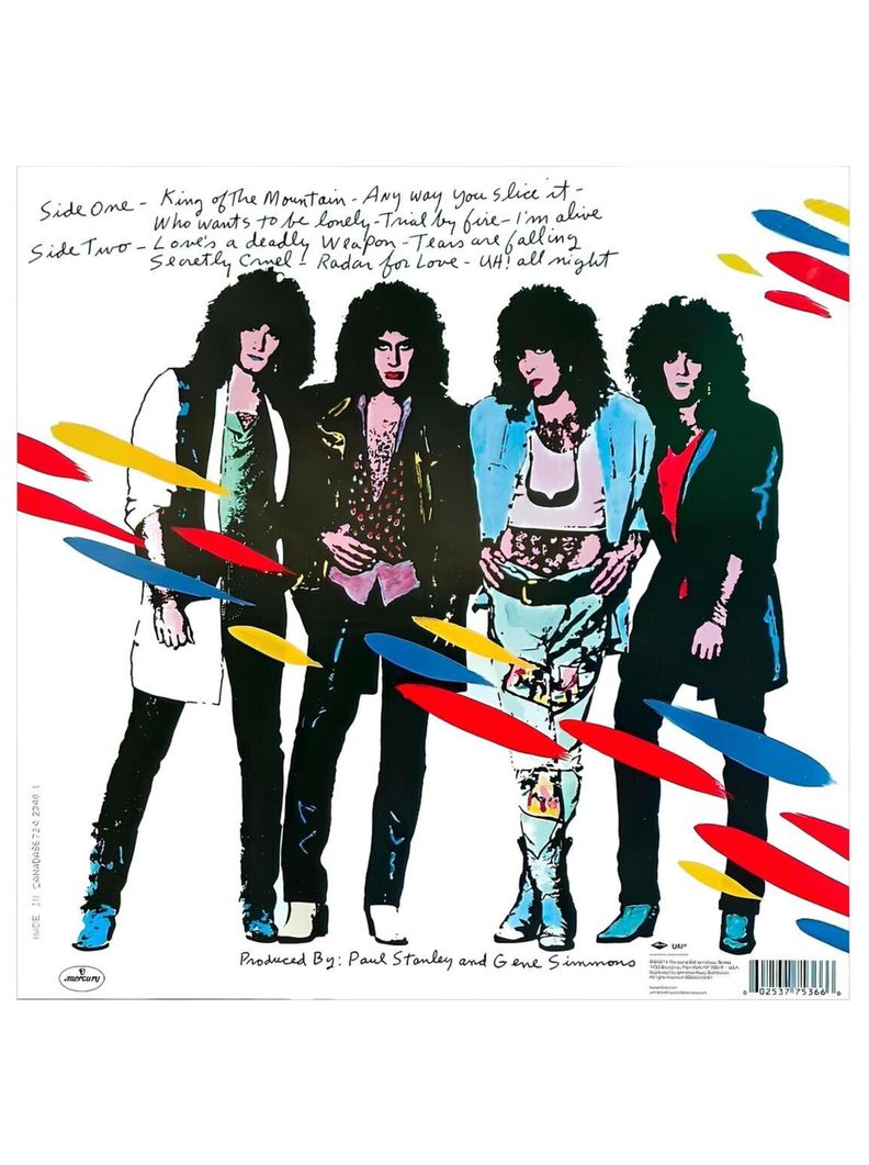 Vinilo - Kiss - Asylum-1