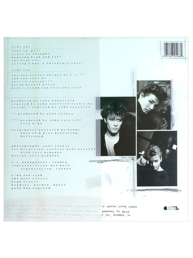 Vinilo - A-ha - Hunting High And Low-1