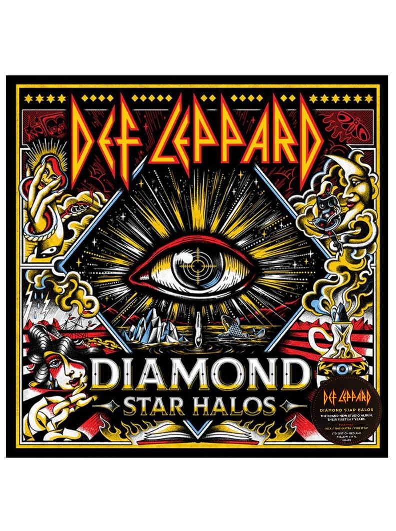 Vinilo - Def Leppard - Diamond Star Halos