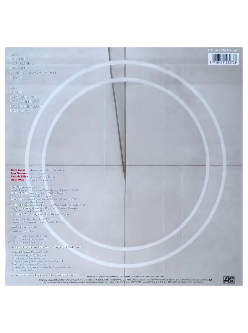 Vinilo - Foreigner - 4-1