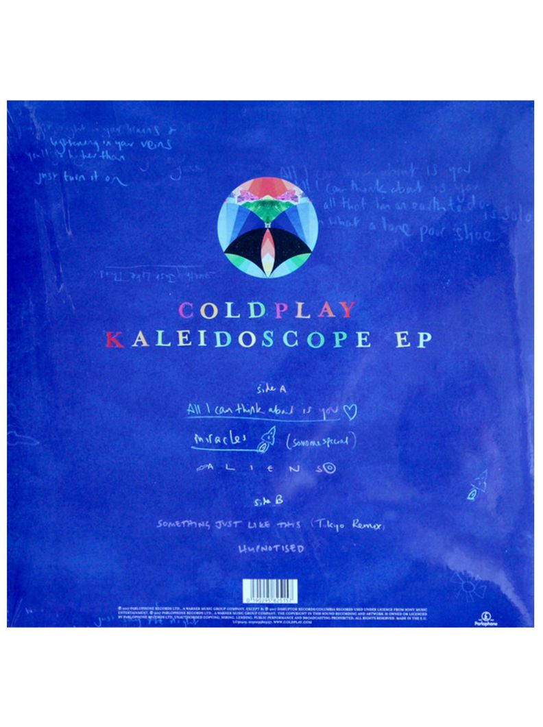 Vinilo - Coldplay - Kaleidoscope EP-1