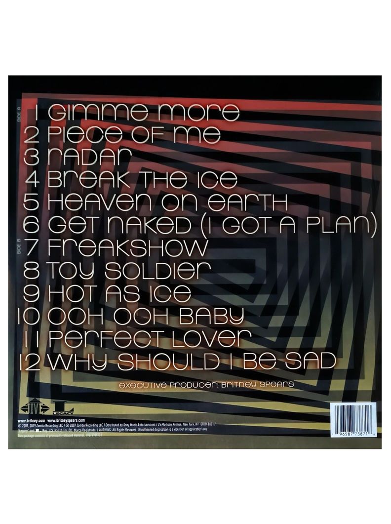 Vinilo - Britney Spears - Blackout-1