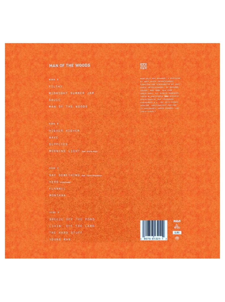 Vinilo - Justin Timberlake - Man Of The Woods-1