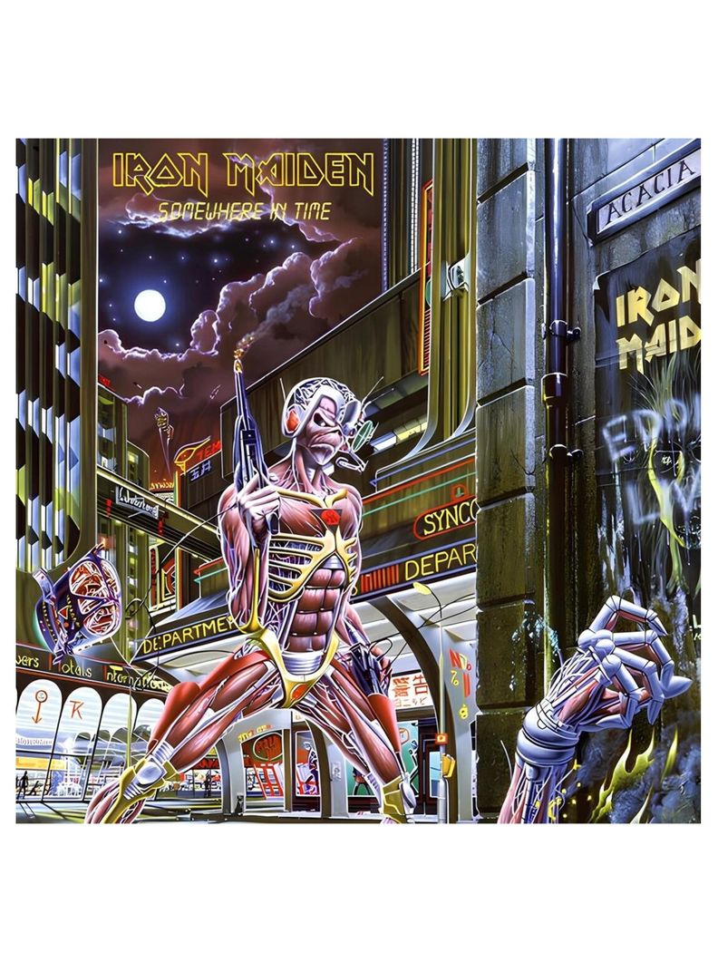 Vinilo - Iron Maiden - Somewhere In Time-0