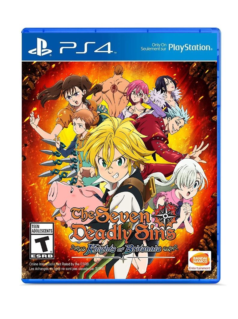 Videojuego The Seven Deadly Sins: Knights of Britannia - PS4-0