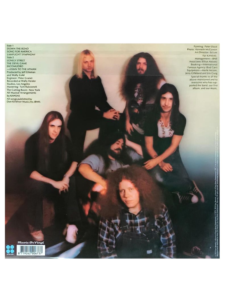 Vinilo - Kansas - Song For America-1