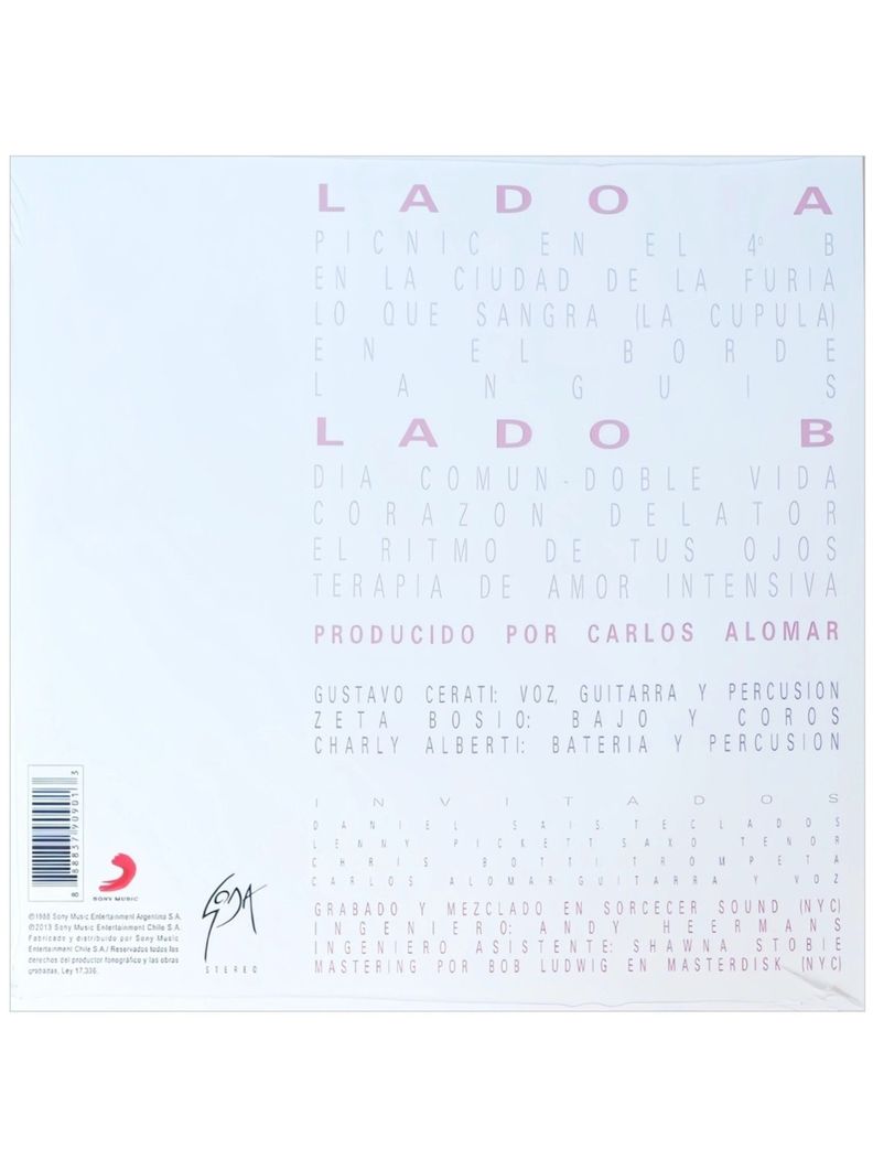 Vinilo - Soda Stereo - Doble Vida-1