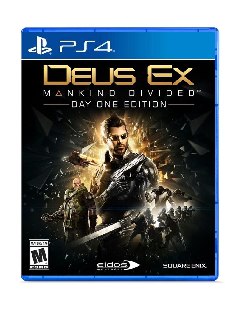 Videojuego Deus Ex Mankind Divided - PS4