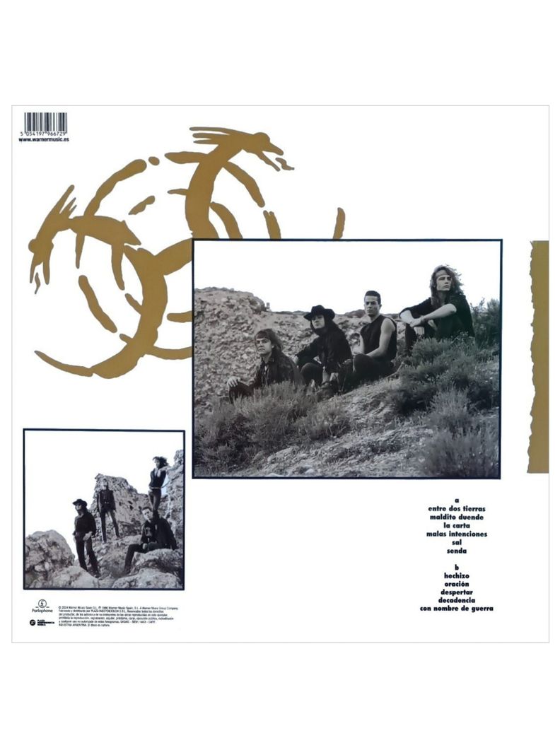 Vinilo - Heroes Del Silencio - Senderos De Traición-1