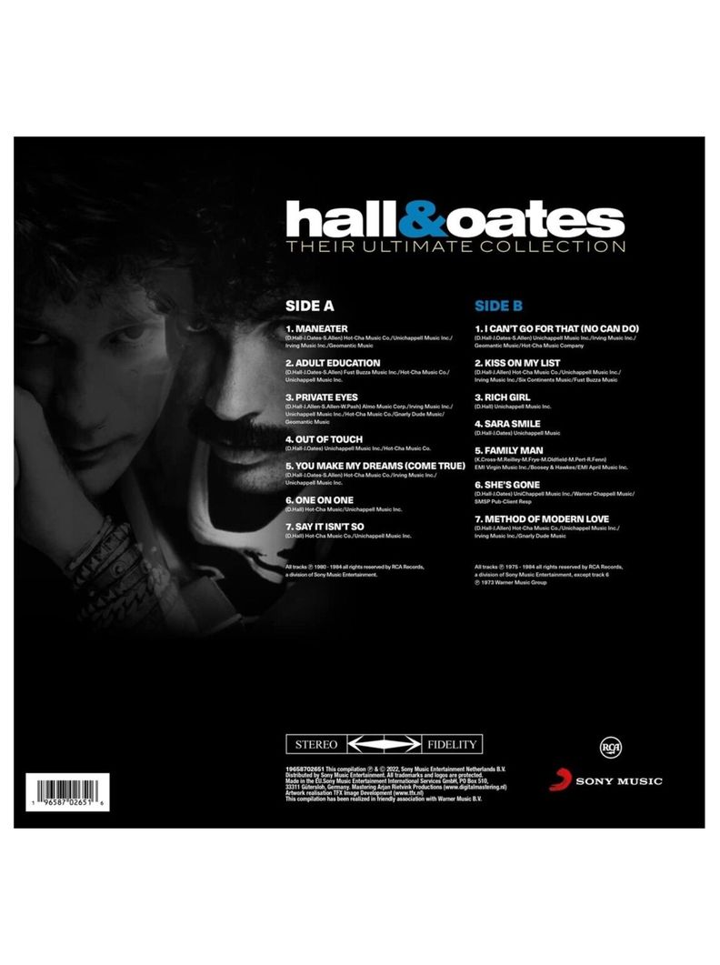 Vinilo - Hall & Oates - Their Ultimate Collection-1