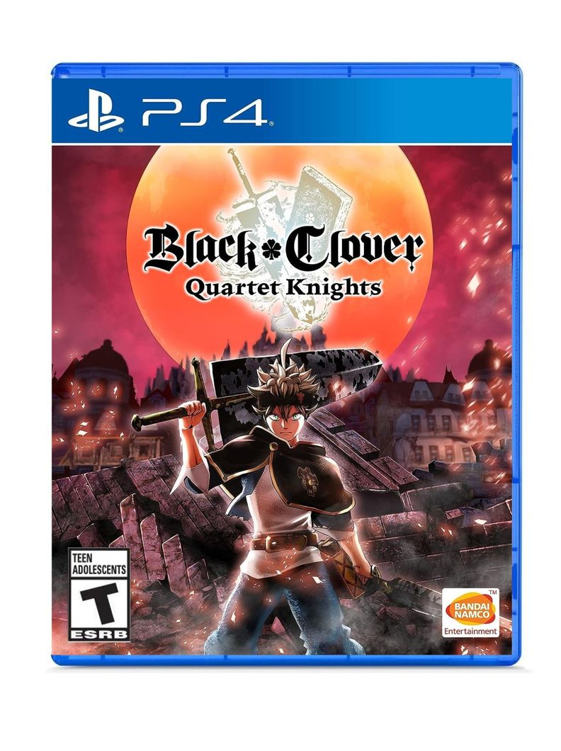 Videojuego Black Clover: Quartet Knights - PS4