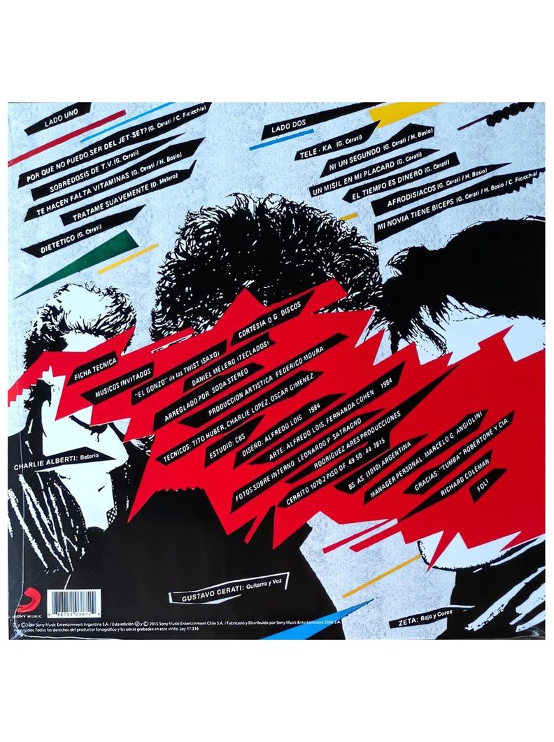 Vinilo - Soda Stereo - Soda Stereo-1