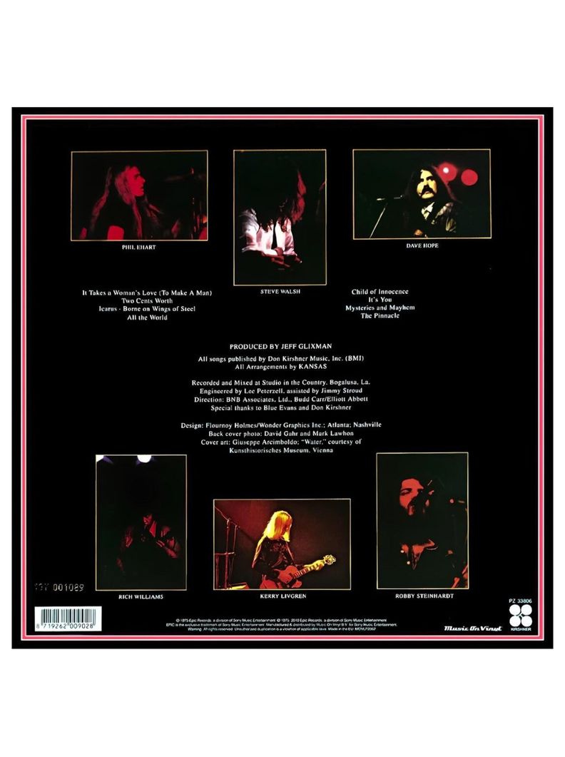 Vinilo - Kansas - Masque-1