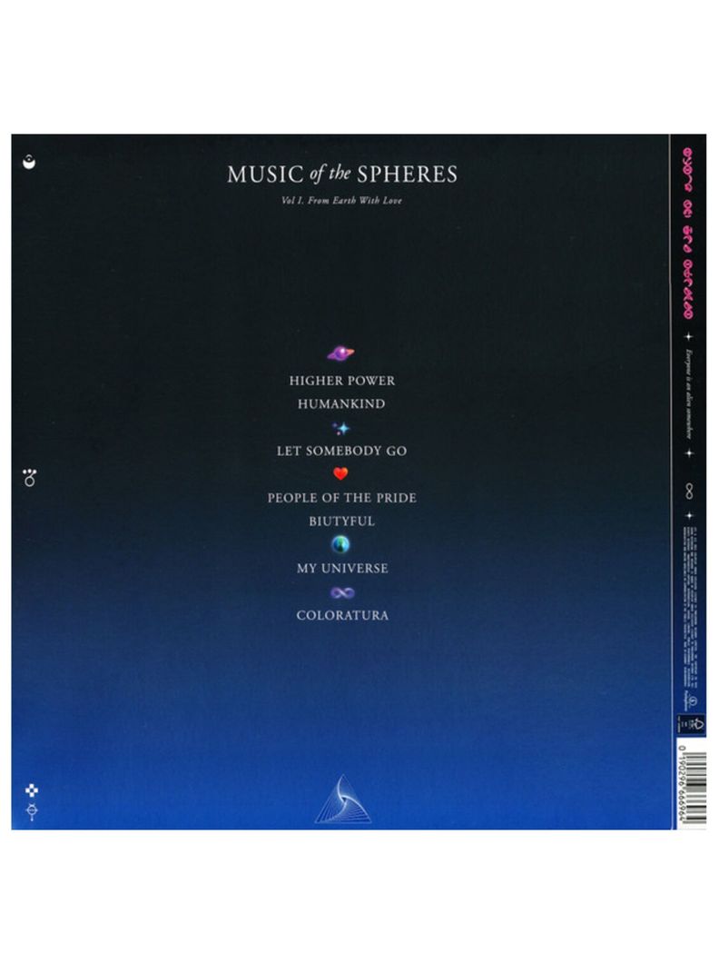 Vinilo - Coldplay - Music Of The Spheres-1