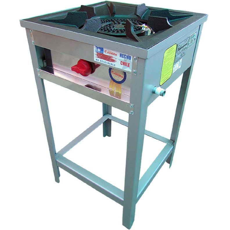 Anafe Industrial de 1 plato de 21 cm Acero