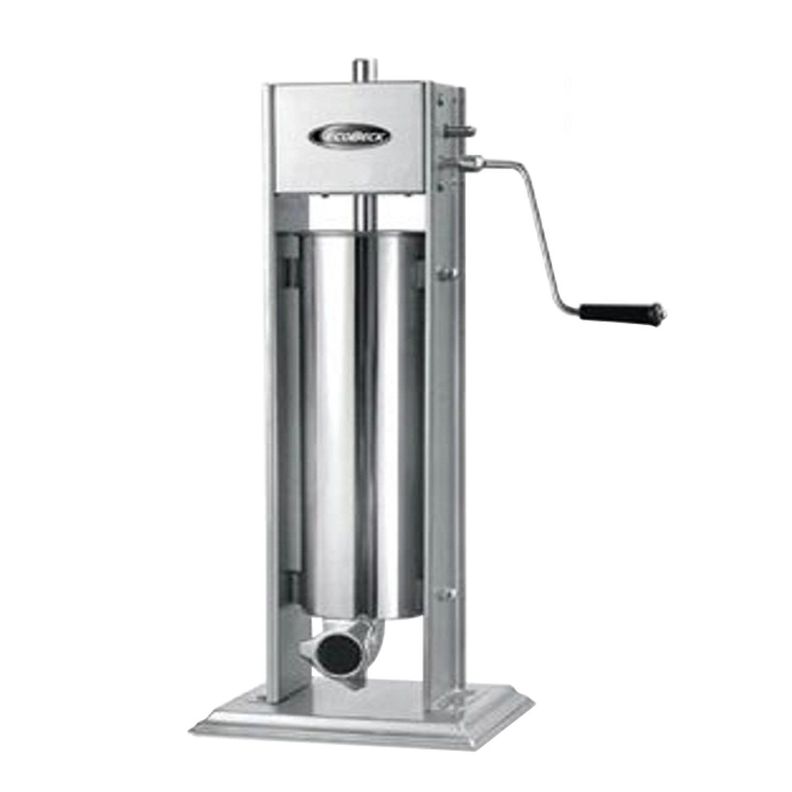 EMBUTIDORA ECOBECK MODELO VERTICAL TV-7L FULL ACERO INOXIDABLE-0
