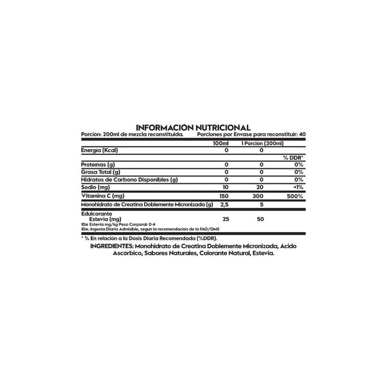 Creatina Monohidrato Micronizada 220gr 40 SV NARANJA - Italo Grottini-1