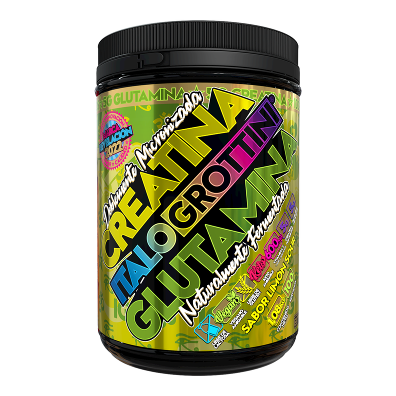 CREATINA Y GLUTAMINA 1KG LIMÓN SOUR - ITALO GROTTINI-0