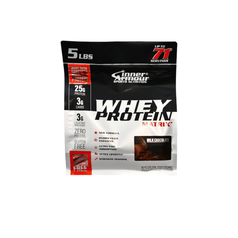 PROTEINA WHEY PROTEIN MATRIX 5LBS 71 SV CHOCOLATE - INNER ARMOUR-0