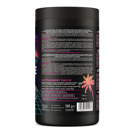 CREATINA MONOHIDRATADA 500GR MIAMI VIBES - OSTROVIT-1