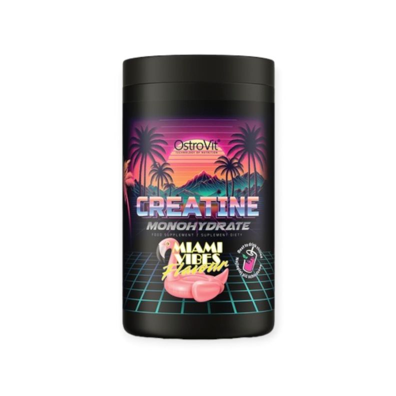 CREATINA MONOHIDRATADA 500GR MIAMI VIBES - OSTROVIT-0