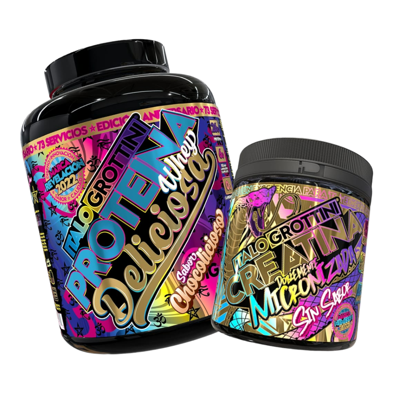 CREATINA MONOHIDRATADA 300 GR PACK PROTEÍNA WHEY CHOCOLICIOSO 5 LB-0