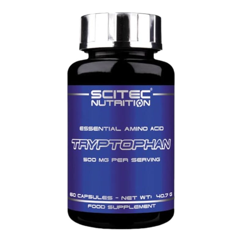 Triptofano 60 mega cápsulas - Scitec-0