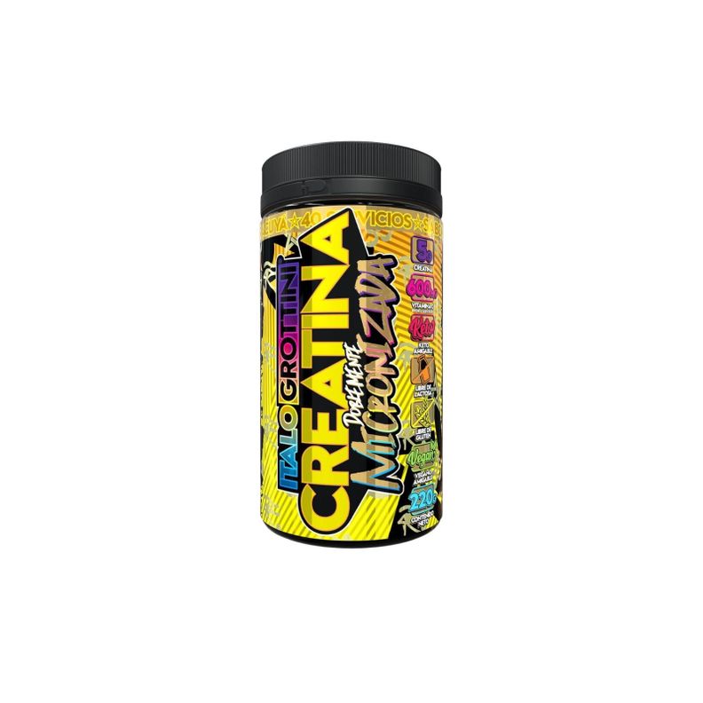 Creatina Monohidrato Micronizada  216gr 40 SV MANGO M - ITALO GROTTINI-0