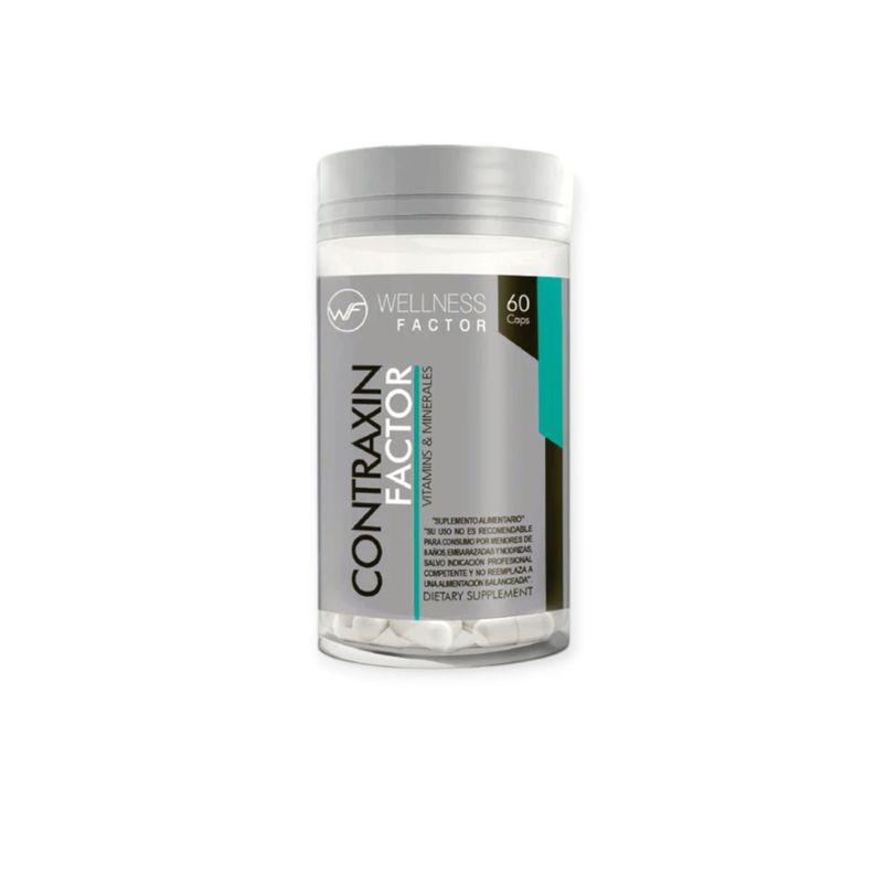 B COMPLEX 90 TABLETAS VITAMINLIFE + CONTRAXIN 60 CPS WELLNES FACTOR-1