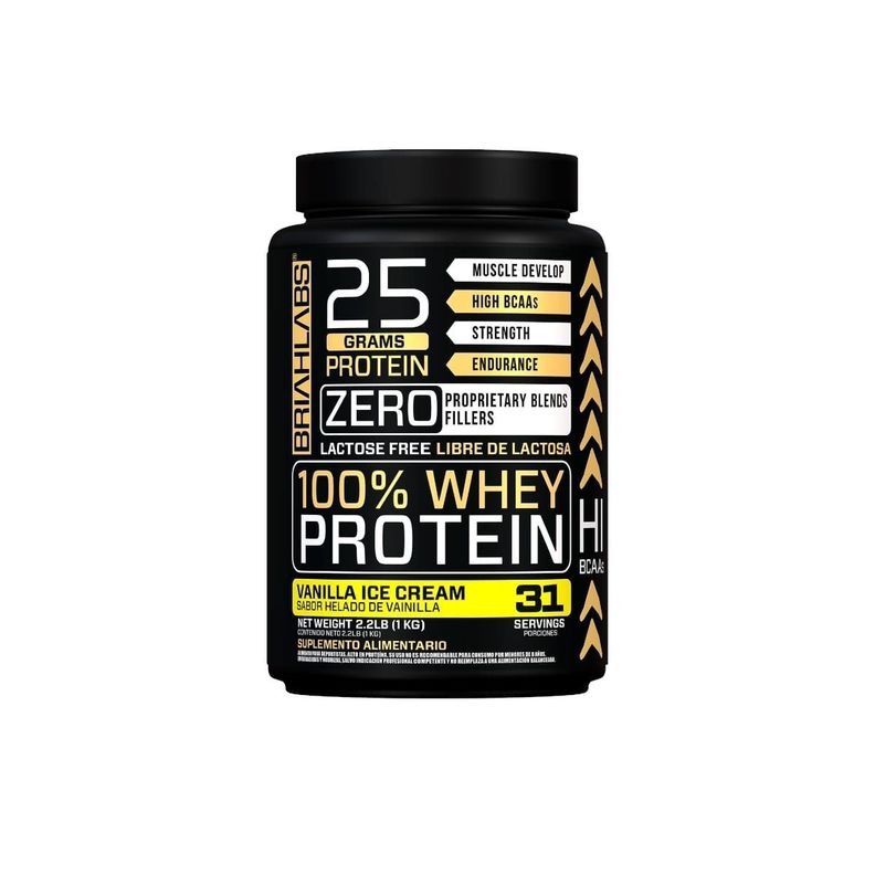PROTEINA 100% WHEY PROTEIN 1 KILO VAINILLA - BRIAHLABS-0