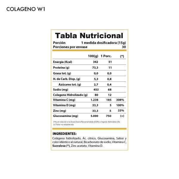 Colágeno Hidrolizado sabor Frutos rojos 450 grs. - Winkler Nutrition-1