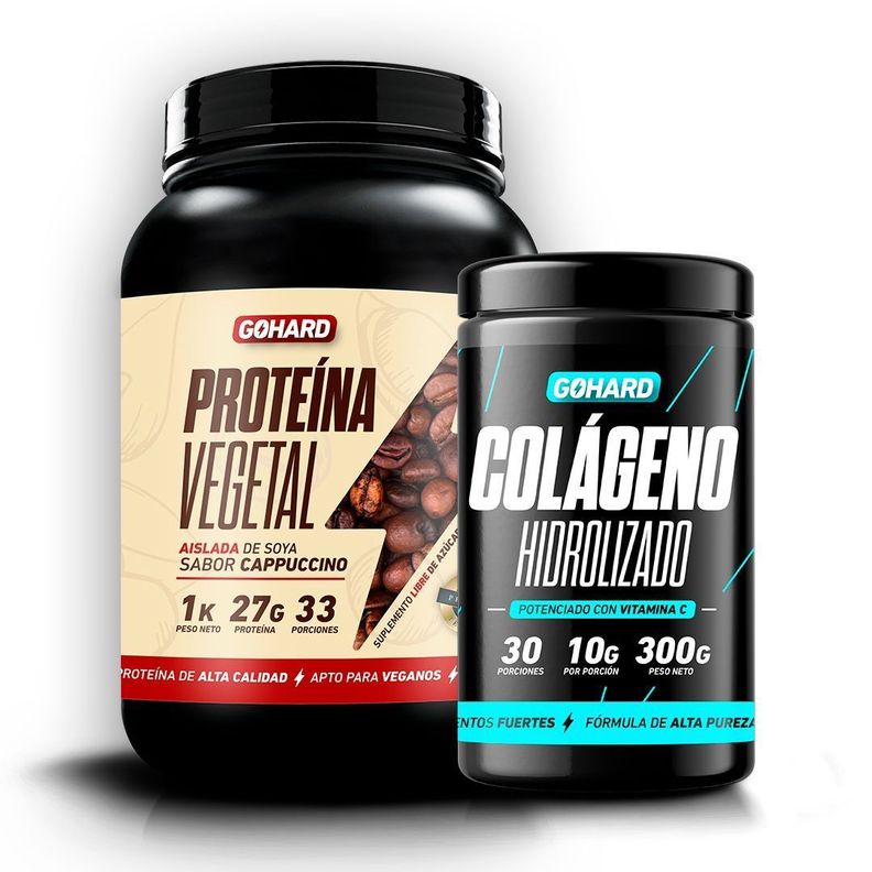 PROTEINA VEGETAL CAPUCCINO PACK COLAGENO HIDROLIZADO GOHARD-0