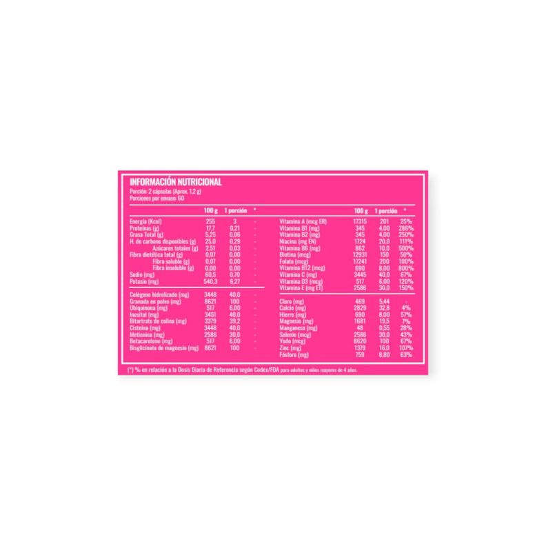 MULTIVITAMINICO FOR WOMEN 120 CAPSULAS - STRONGEST-1